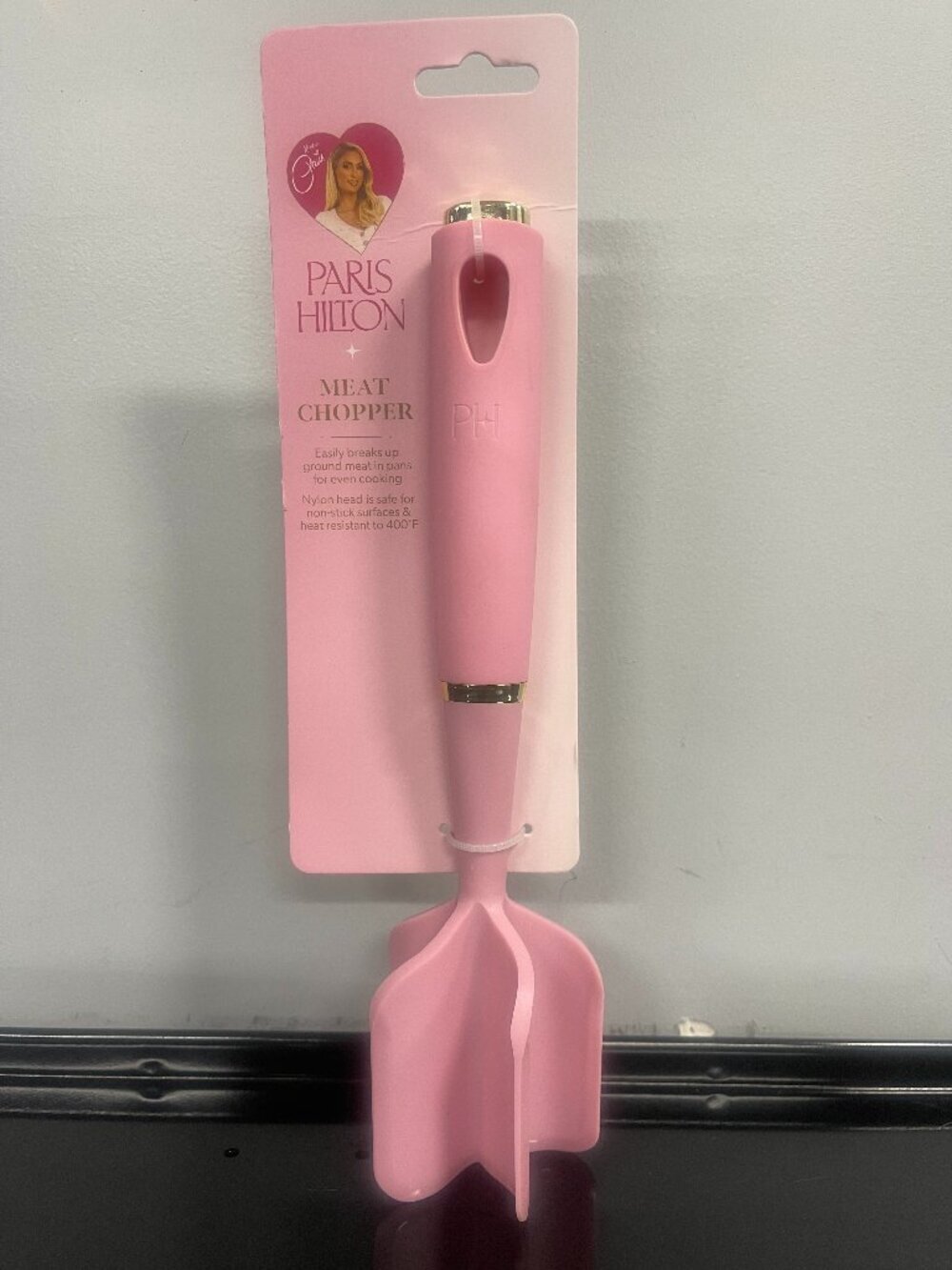 Paris Hilton Pink Meat Chopper Kitchen Tool NIP